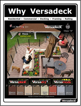 Premium Polyurea Comfort Coating - Versadeck Aluminum Decking