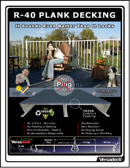Aluminum Plank Decking Versaplank by Versadeck Decking