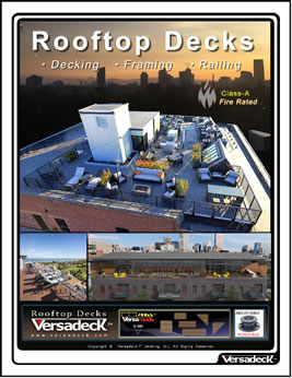 Premium Polyurea Comfort Coating - Versadeck Aluminum Decking